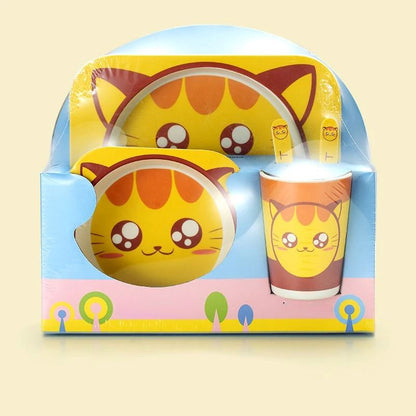 Vaisselle Bebe - BambooKid™ - Chat